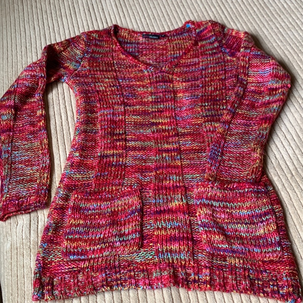 Multi color sweater